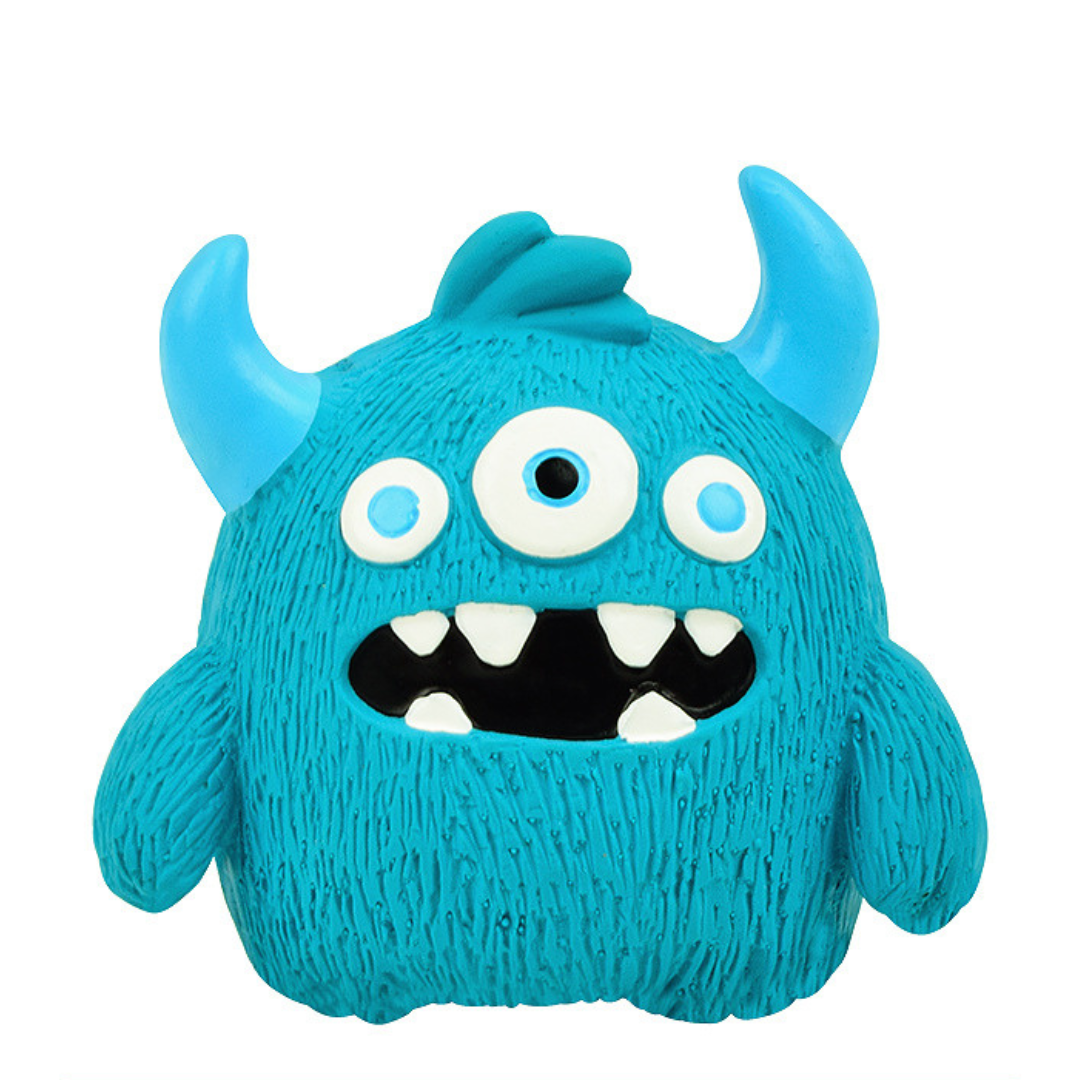 Robustes Umweltfreundliches Monster-Hundespielzeug aus Latex mit Quietscher und Zahnpflegefunktion