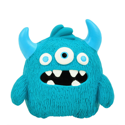 Robustes Umweltfreundliches Monster-Hundespielzeug aus Latex mit Quietscher und Zahnpflegefunktion