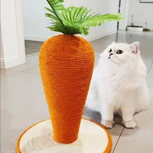 Katzen Kratz Karotte aus Sisal