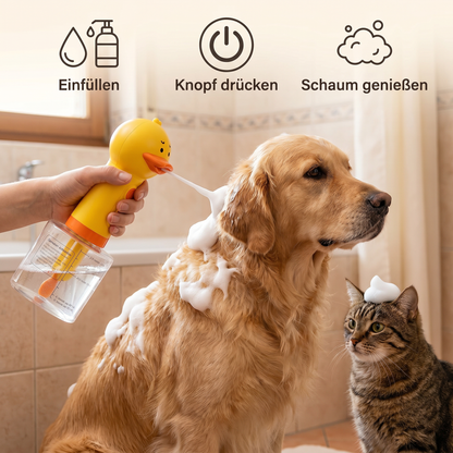 Automatic Duck – Schaumsprühgerät für Haustiere
