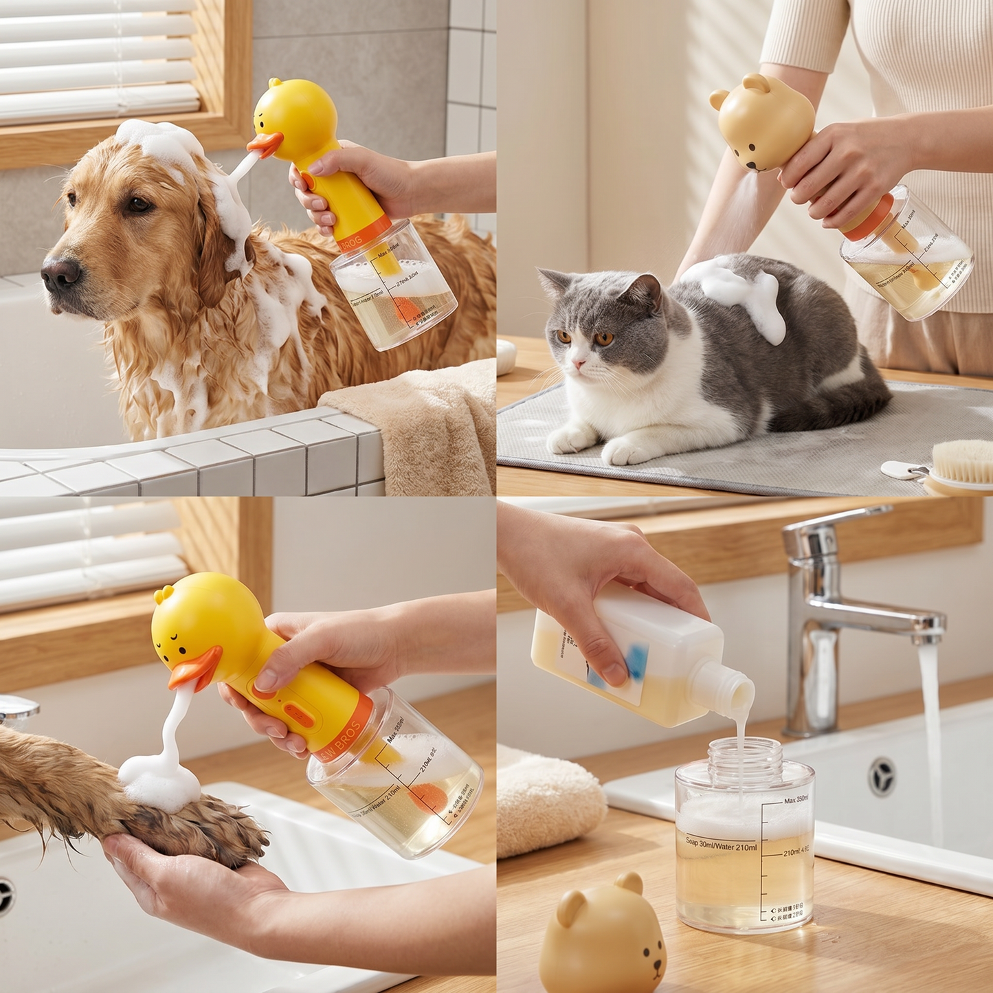 Automatic Duck – Schaumsprühgerät für Haustiere