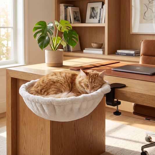 Hochwertige Hängematte für Katzen für Schreibtische und Regale