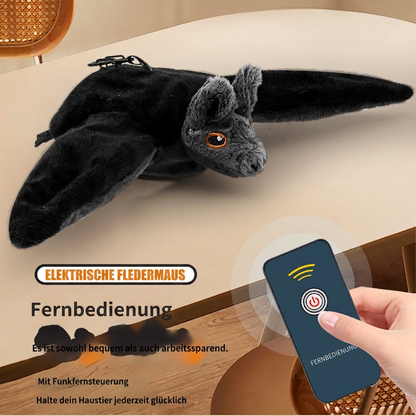 Berührungsaktiviertes Fledermaus-Hundespielzeug zum Flattern mit Katzenminze