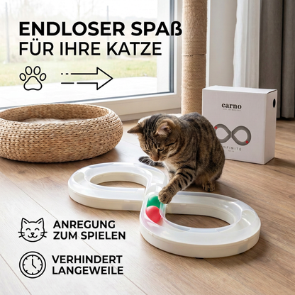 Interaktives Trackball-Spielzeug für Katzen