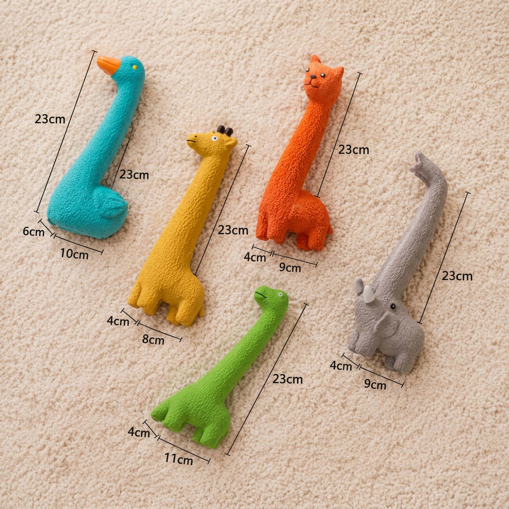 XXL Robustes Latex-Hundespielzeug zur Zahnreinigung