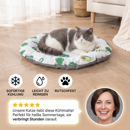 Praktische Kühlmatte für Katzen – Erfrischende Sommermatte für heiße Tage