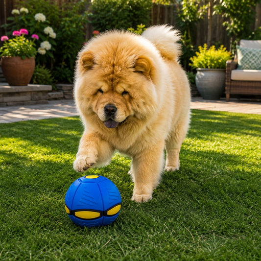 Interaktiver Flugball für Hunde