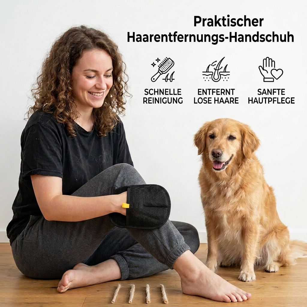 Praktischer Haarentfernungs Handschuh