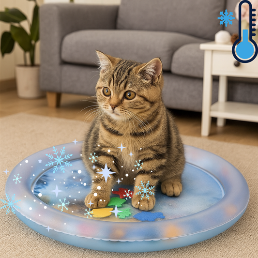 Kühlendes Spiel Wasserbett für Katzen 2.0