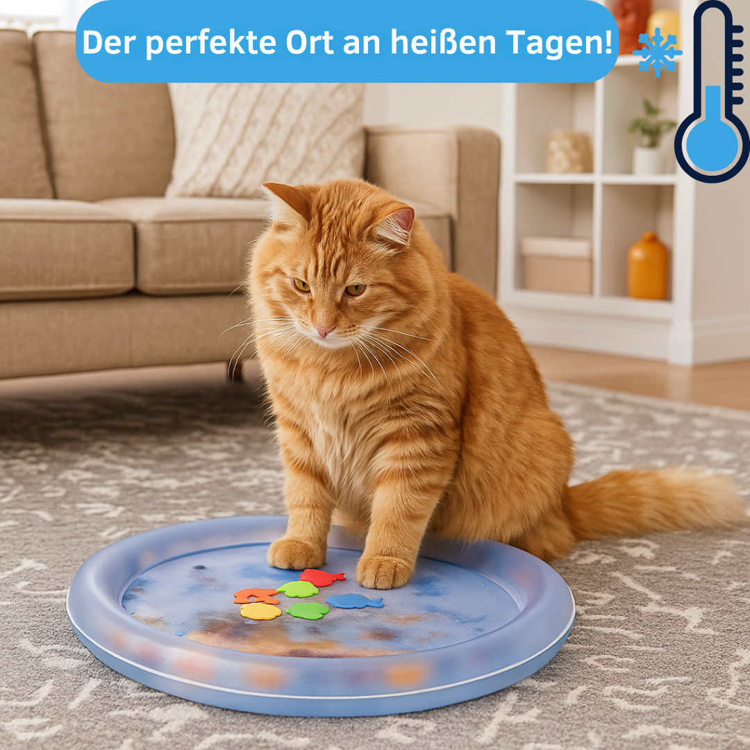 Kühlendes Spiel Wasserbett für Katzen 2.0