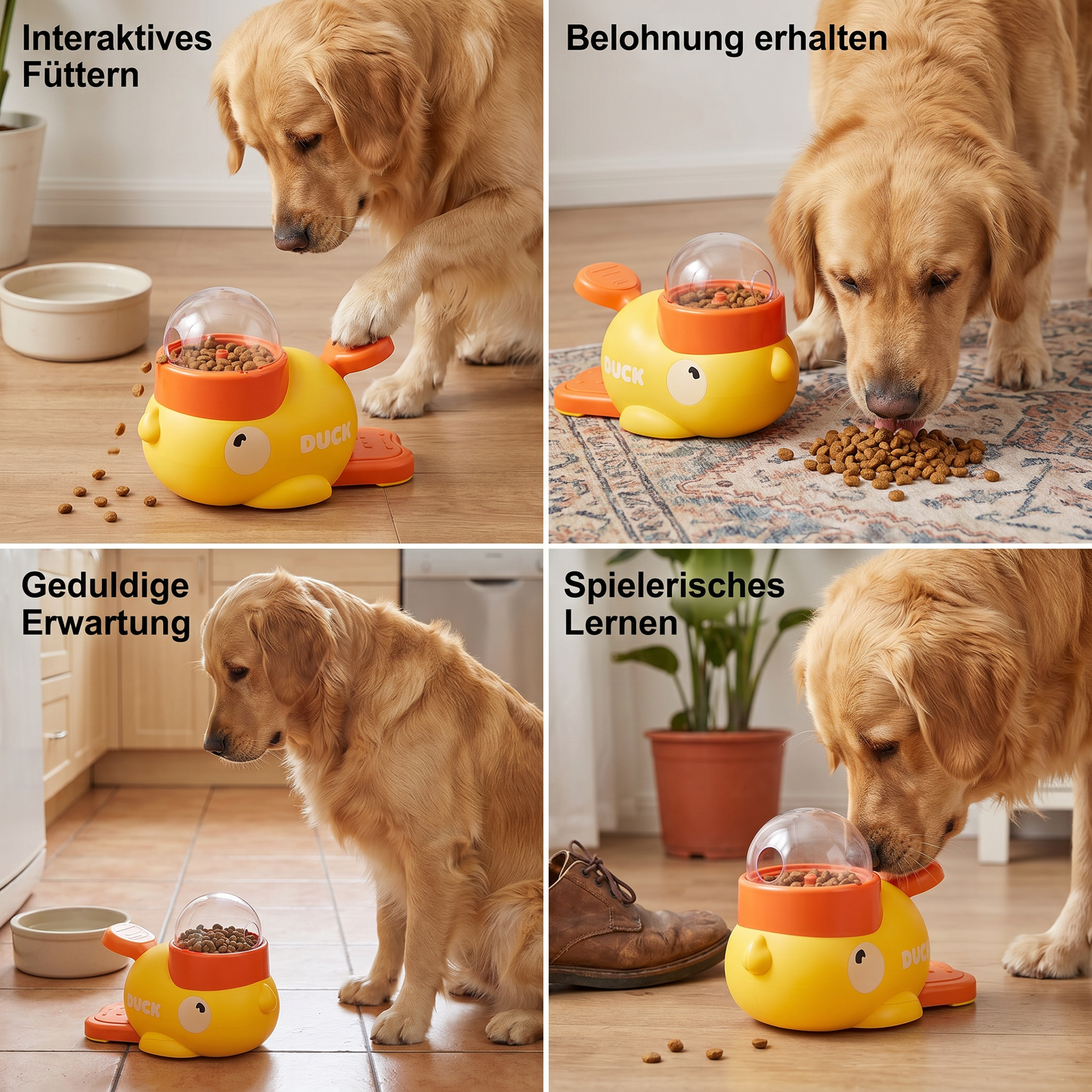 Interaktiver Selbstfütterungs-Spender für Hunde