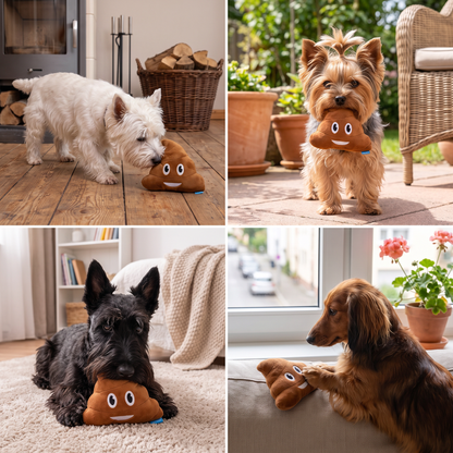 Furzendes Plüsch-Hundespielzeug mit 7 lustigen Geräuschen