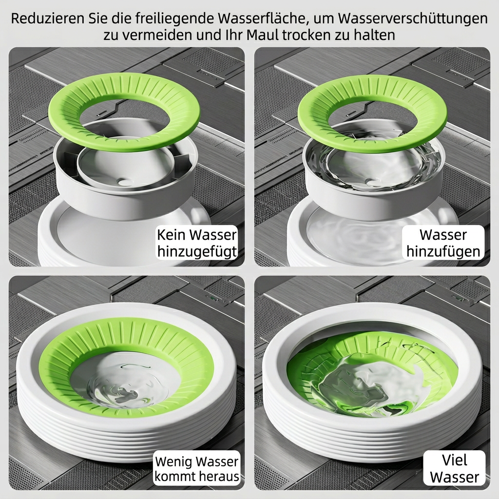 Auslaufsicherer Hundenapf