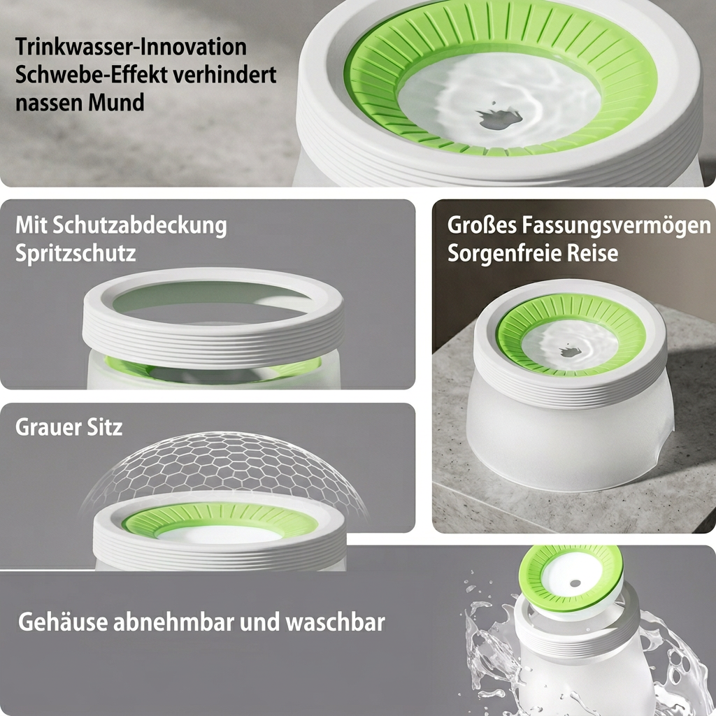 Auslaufsicherer Hundenapf