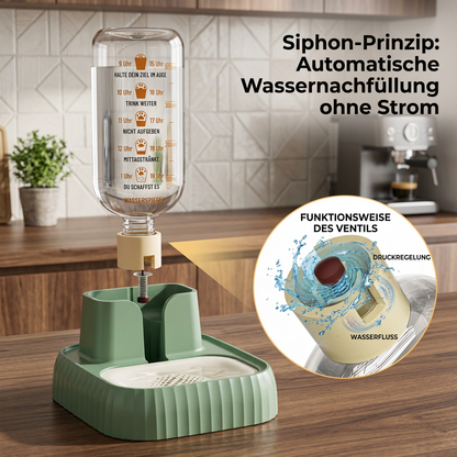 Automatischer Wasserspender für Haustiere mit großem Fassungsvermögen