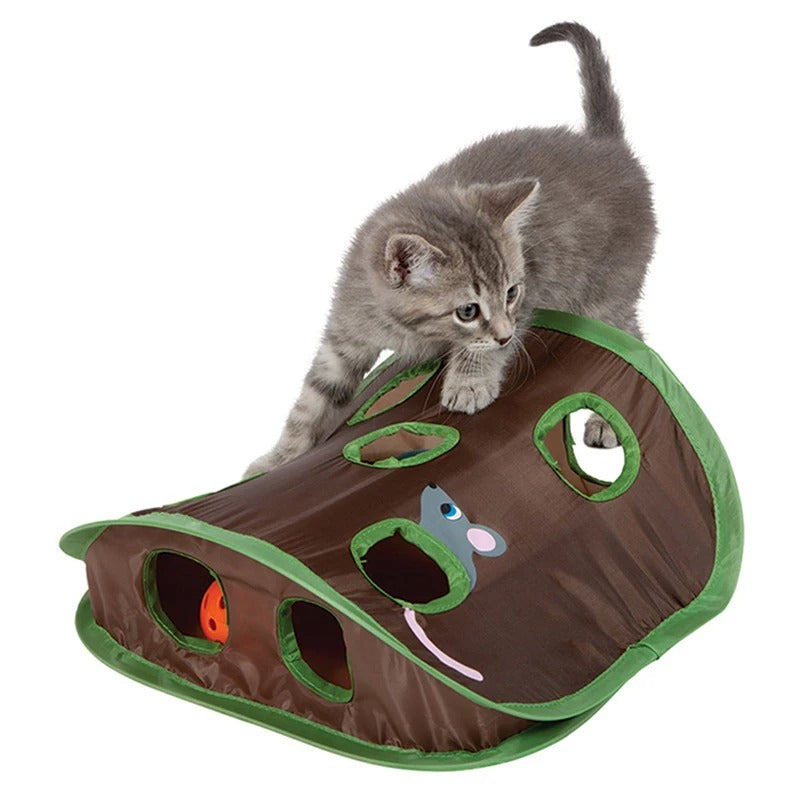 Das ultimative Intelligenzspielzeug für neugierige Katzen!