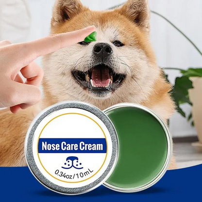 Pflege und Schutzcreme für Hundeschnauzen