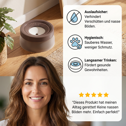 Auslaufsicherer Hundenapf