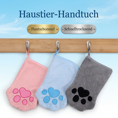 Schnelltrocknendes Handtuch für Haustiere