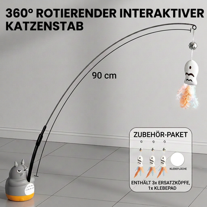 Interaktive 360°-Katzenspielzeug zur Selbstbeschäftigung